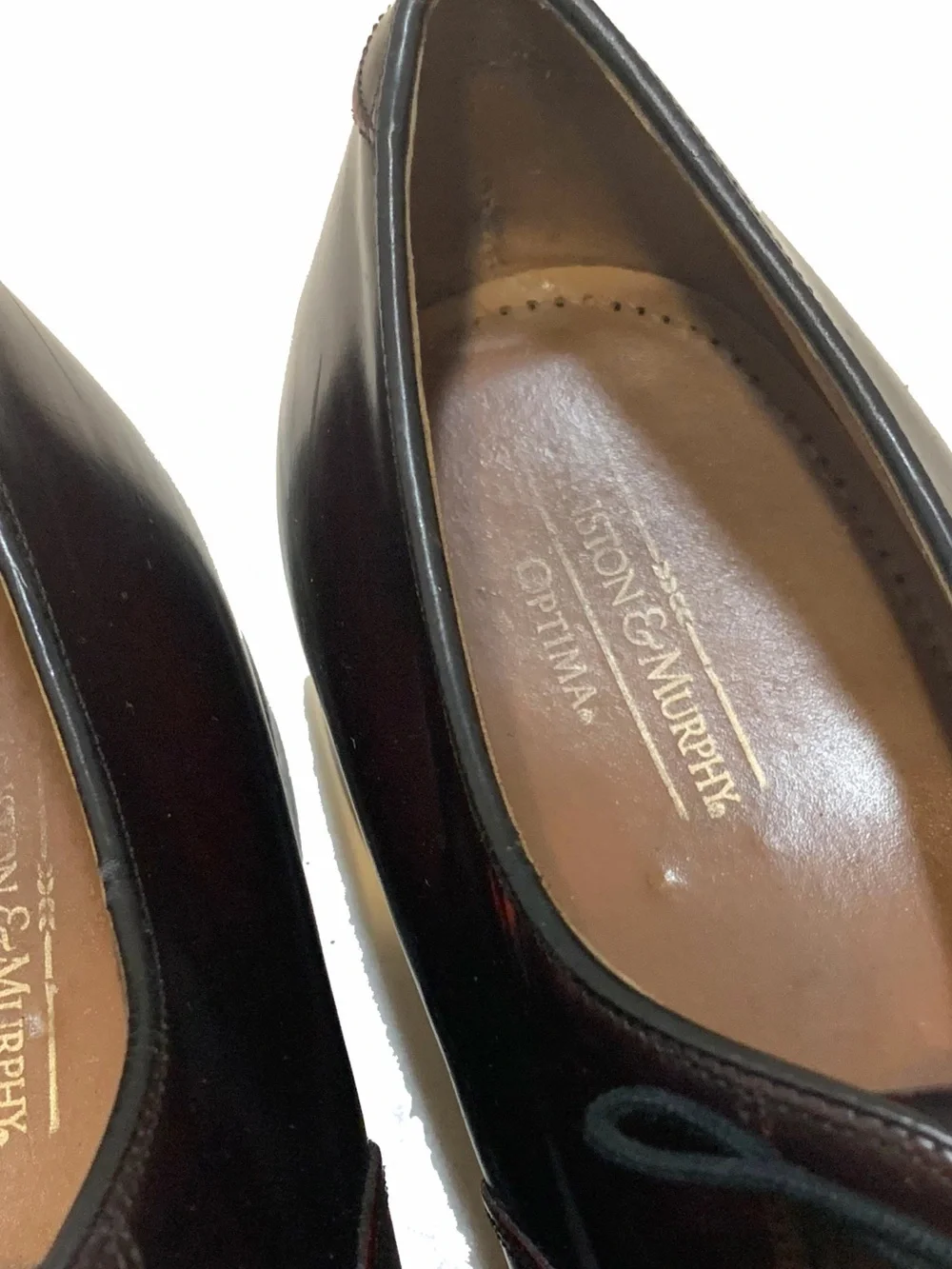 12 / johnston & murphy optima shoes